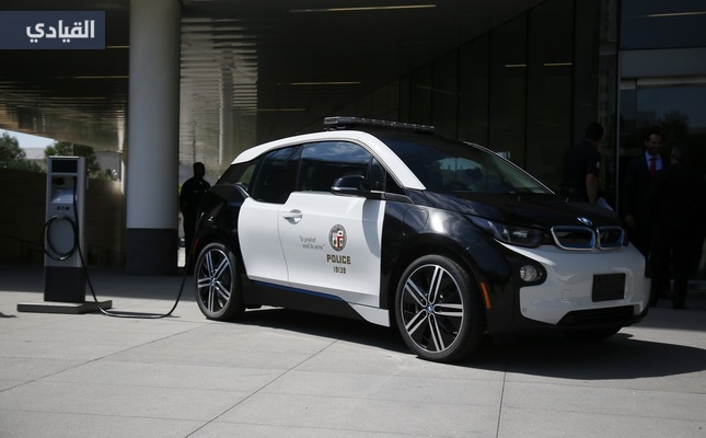 صور: شرطة لوس أنجلوس تضم بي ام دبليو i3 لأسطول سياراتها